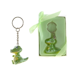 Mega Favors - Baby Crocodile Poly Resin Key Chain in Gift Box