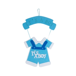 Mega Favors - Baby Clothing Party Fabric Decor - Blue