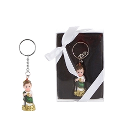 Mega Favors - Baby St. Judas Poly Resin Key Chain in Gift Box