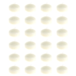 24 pcs 2" Unscented Floating Disc Candle in Bulk - Ivory