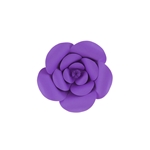 Mega Crafts - 8" Paper Craft Pedal Flower - Purple