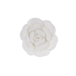 Mega Crafts - 8" Paper Craft Pedal Flower - White