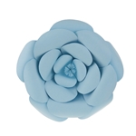 Mega Crafts - 12" Paper Craft Pedal Flower - Aqua