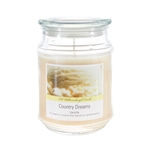 18 oz. Country Dreams Scented Jar Candle - Vanilla