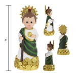 Mega Favors - 6" Baby St. Judas Statue Poly Resin