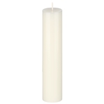 Mega Candles - 2" x 9" Unscented Round Pillar Candle - Off White