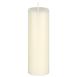 Mega Candles - 2" x 3" Unscented Round Pillar Candle - Ivory