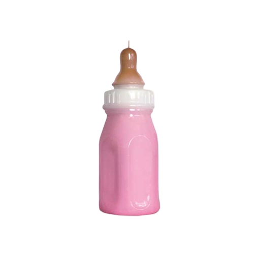pink baby bottles