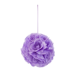 Mega Crafts - 8" Artificial Flower Pomander Kissing Ball - Lavender