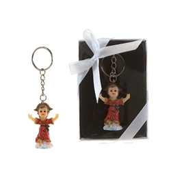 Mega Favors - El Nino Poly Resin Key Chain in Gift Box