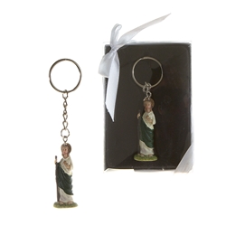 Mega Favors - St. Judas Poly Resin Key Chain in Gift Box