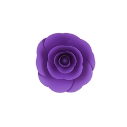 Mega Crafts - 8" Paper Craft Pedal Flower - Purple