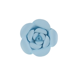 Mega Crafts - 8" Paper Craft Pedal Flower - Aqua