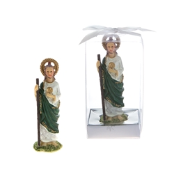 Mega Favors - St. Judas Statue Poly Resin in Gift Box