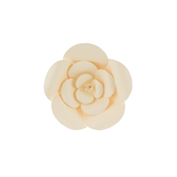 Mega Crafts - 8" Paper Craft Pedal Flower - Ivory