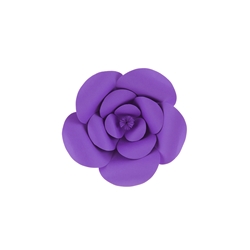 Mega Crafts - 8" Paper Craft Pedal Flower - Purple