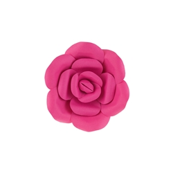 Mega Crafts - 8" Paper Craft Pedal Flower - Fuchsia