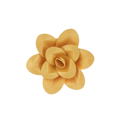 Mega Crafts - 8" Paper Craft Pedal Flower - Gold