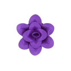 Mega Crafts - 8" Paper Craft Pedal Flower - Purple