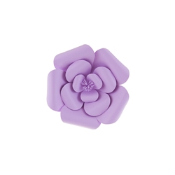 Mega Crafts - 8" Paper Craft Pedal Flower - Lavender