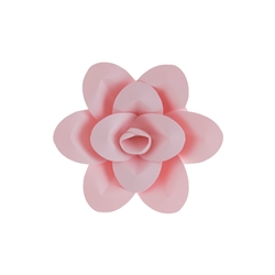 Mega Crafts - 8" Paper Craft Pedal Flower - Pink