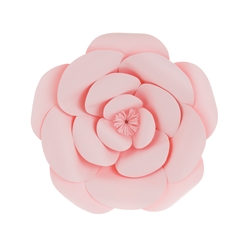 Mega Crafts - 12" Paper Craft Pedal Flower - Pink