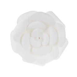 Mega Crafts - 12" Paper Craft Pedal Flower - White