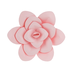 Mega Crafts - 12" Paper Craft Pedal Flower - Pink
