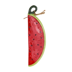 Mega Favors - Large Fruit Poly Resin Plaque - Watermelon