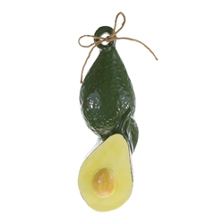 Mega Favors - Double Fruit Poly Resin Plaque - Avocados