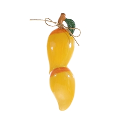 Mega Favors - Double Fruit Poly Resin Plaque - Mangoes