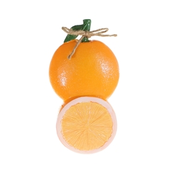 Mega Favors - Double Fruit Poly Resin Plaque - Oranges