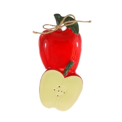 Mega Favors - Double Fruit Poly Resin Plaque - Red Apples
