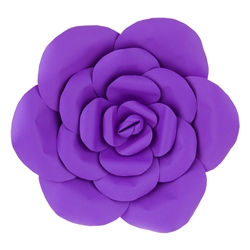 Mega Crafts - 16" Paper Craft Pedal Flower - Purple