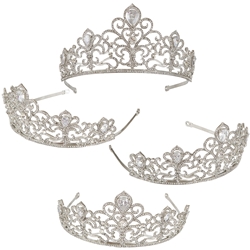 Mega Crafts - Medieval Tiara with Rhinestone