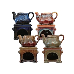 Mega Crafts - 4.5" Tea Pot Oil Burner - Asst